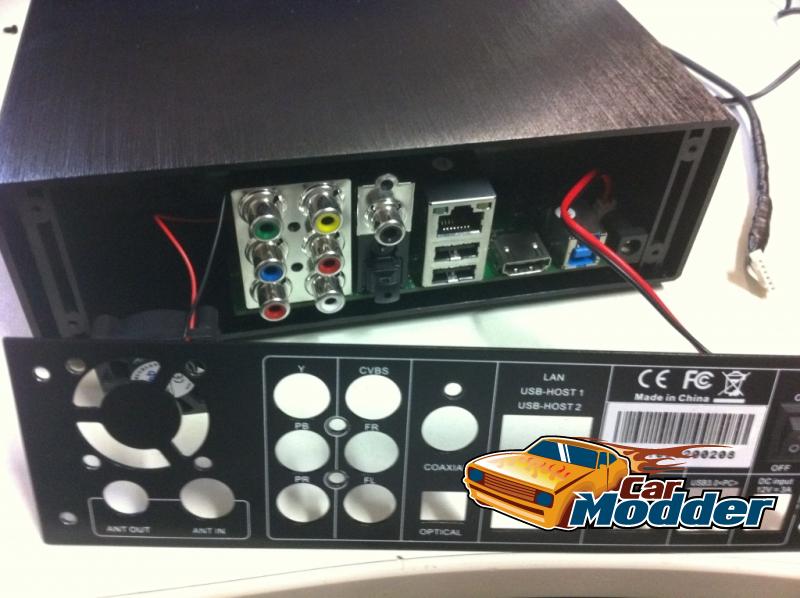 Media Player Removing Back Panel