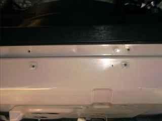 Mounting holes for tickford snorkel