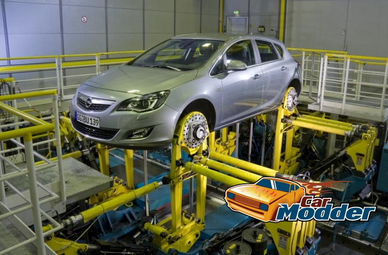 Opel Astra JD Testing