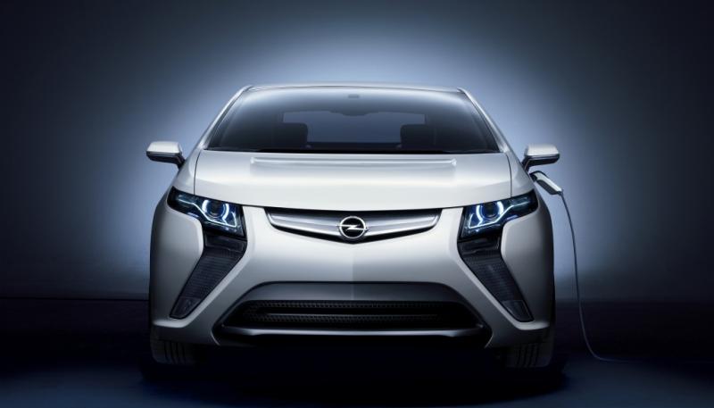 Opel Ampera Hybrid Vehicle