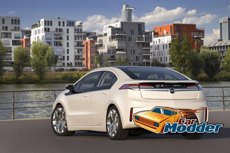Opel Ampera Hybrid Vehicle