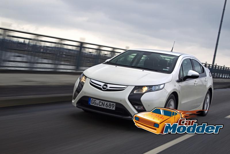 Opel Ampera Hybrid Vehicle