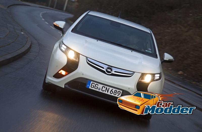 Opel Ampera Hybrid Vehicle