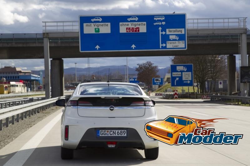 Opel Ampera Hybrid Vehicle