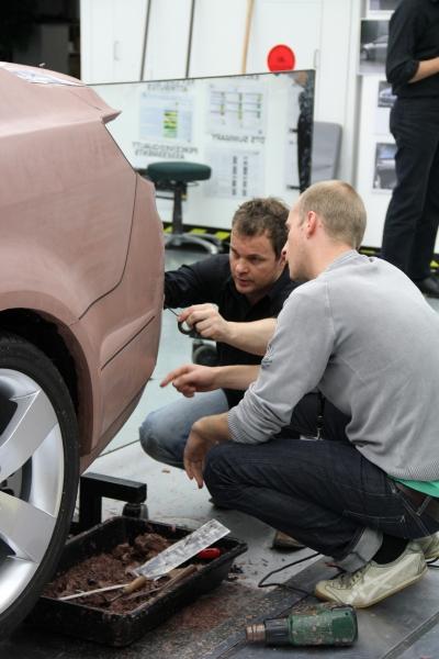 VF Commodore Exterior Clay Development