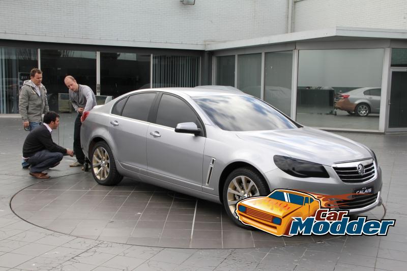 VF Commodore Exterior Clay Development