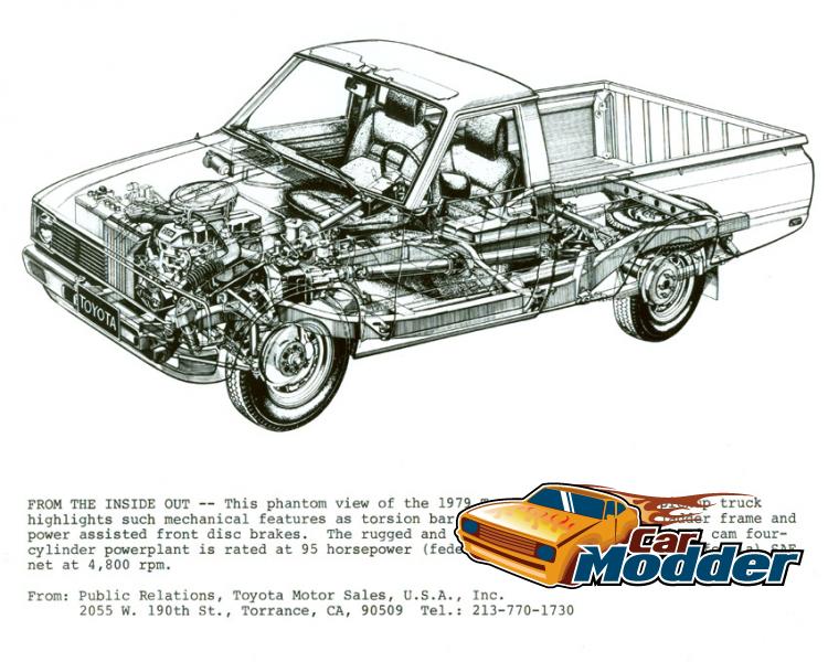 1979 Toyota Hilux Half Ton Truck