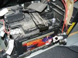 Factory Battery Removal