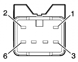 Steering Wheel Angle Sensor Inline Connector Pinouts