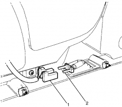 Front Door Lamp Wiring Connector Location