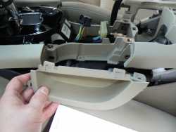 Lower Passenger grab handle removed