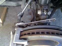 Removing the Top Caliper 12mm Bolt