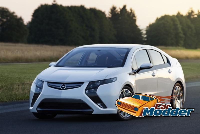 Opel Ampera Hybrid Vehicle