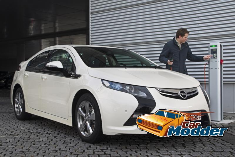 Opel Ampera Hybrid Vehicle