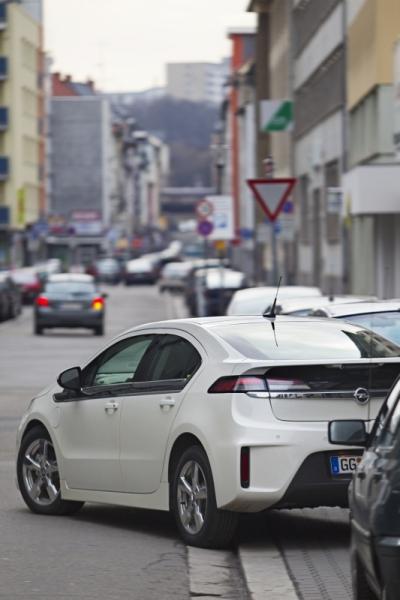 Opel Ampera Hybrid Vehicle