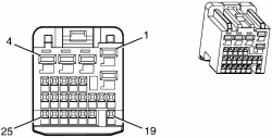 BCM Module X5 Electrical Connector