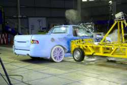 VE Comodore Ute Crash Testing