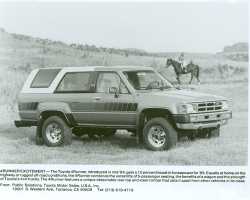 1986 Toyota 4Runner - Hilux Surf