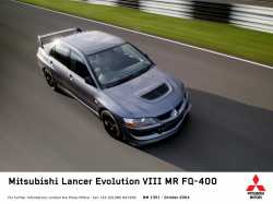 Mitsubishi Lancer EVO VIII - FQ400