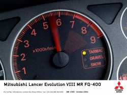Mitsubishi Lancer EVO VIII - FQ400