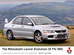 Mitsubishi Lancer EVO IX - FQ360