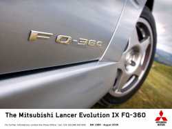 Mitsubishi Lancer EVO IX - FQ360