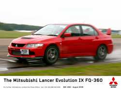 Mitsubishi Lancer EVO IX - FQ360