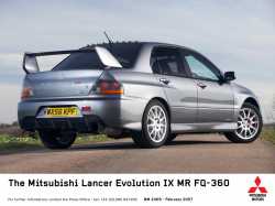 Mitsubishi Lancer EVO IX - MR FQ360