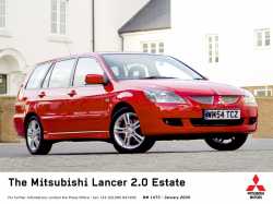 2007 Mitsubish Lancer 2.0 Estate Sport