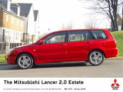 2007 Mitsubish Lancer 2.0 Estate Sport