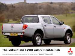 2010 Mitsubishi L200 4Work