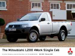 2010 Mitsubishi L200 4Work