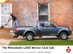 2010 Mitsubishi L200 Warrior Club Cab