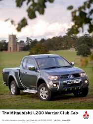 2010 Mitsubishi L200 Warrior Club Cab