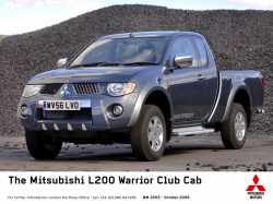 2010 Mitsubishi L200 Warrior Club Cab