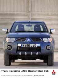 2010 Mitsubishi L200 Warrior Club Cab